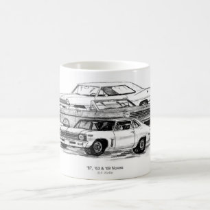 Mug 67, 63, 69 novas - BW aucune frontière