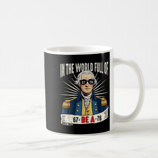 Mug 67 à 76 Mème d'histoire drôle de George Washington (Droite)