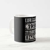 Mug 67 Ans 1958 Naissance De La Légende 67E Anniversai (Devant gauche)