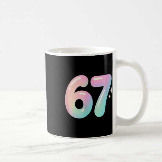 Mug 67 Aura Energy Alpha Argot Mème Internet (Droite)