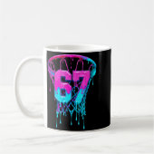 Mug 67 Basketball Drip Six Seven Funny  (Gauche)