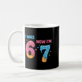Mug 67 Birthday I Was 6 Now I'm 7  (Gauche)