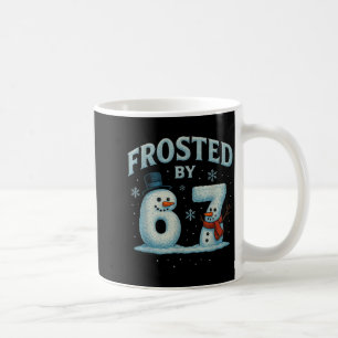 Mug 67 Bonhomme de neige de Noël 6 7 Mème Internet Xma