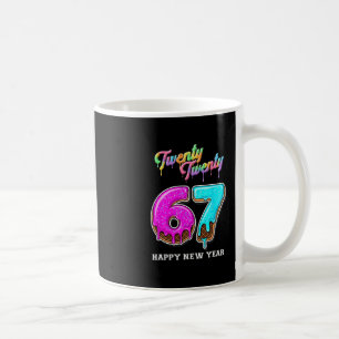 Mug 67 Bonne année 2026 Six Sept Drôle Cerveau