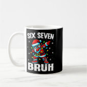 Mug 67 Bruh Christmas Six Seven Meme Dab Santa  (Gauche)