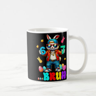 Mug 67 Bruh Six Seven Funny Bunny Œufs Lapin Happy Pa