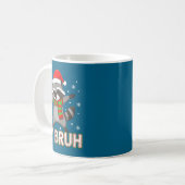 Mug 67 Bruh Six Seven Meme Raccoon Christmas Kids Boys (Devant gauche)