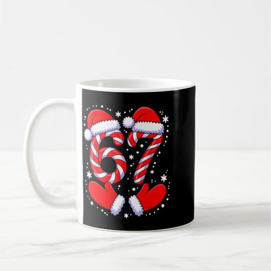 Mug 67 Candy Canes Santa  (Gauche)