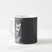 Mug 67 Cat Wearing Sungles Gen Alpha Smoking Cat  (Devant gauche)