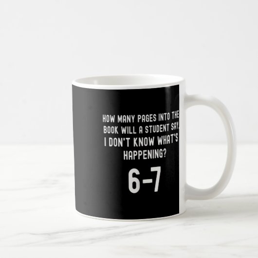Mug 67 Chemise Pour Enseignants 67 Mème Professeur d'A (Droite)