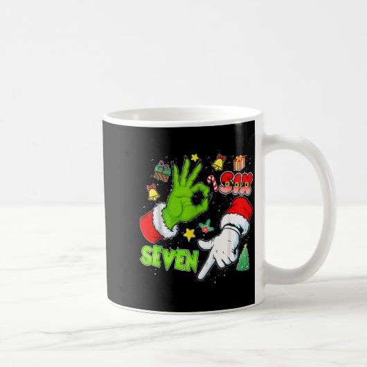 Mug 67 Christmas 6 7 Meme Elf Santa Pajamas Gen Alpha (Droite)