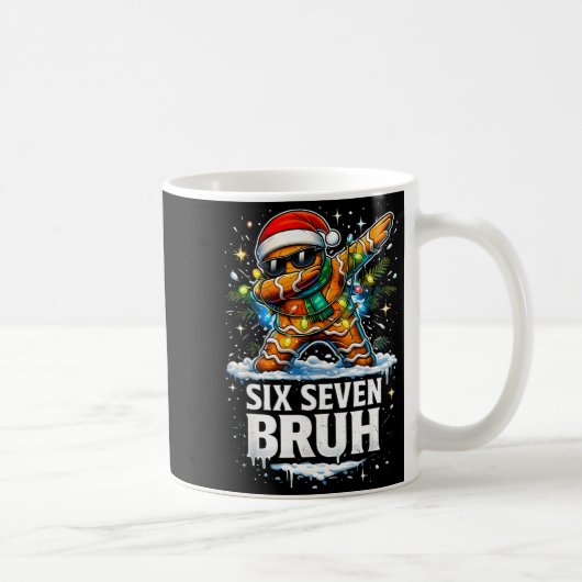 Mug 67 Christmas 6 7 Meme Gingerbread Man Xmas Pajamas (Droite)