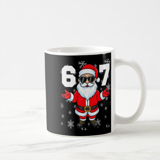 Mug 67 Christmas 6 7 Meme Pajamas 67 Bruh Slang (Droite)
