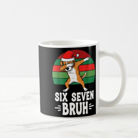 Mug 67 Christmas Funny 67 Brainrot Youth Kids Dog 67  (Droite)