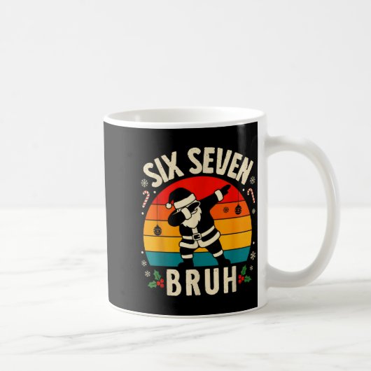 Mug 67 Christmas Funny 67 Meme Youth Kids Dabbing Sant (Droite)
