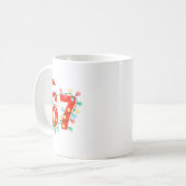 Mug 67 Christmas Lights Meme Saying 6 7 Costume Xmas L (Devant gauche)