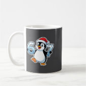 Mug 67 Christmas Penguin Santa Hat Birthday Holiday (Gauche)