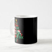 Mug 67 Christmas Tree Candy Cane Holiday Six Seven Mem (Devant gauche)