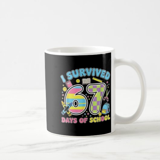 Mug 67 Clroom Milestone Cute Pastel Kids Humor  (Droite)