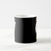 Mug 67 conscience de l'autisme puzzle dabbant six sept (Centre)