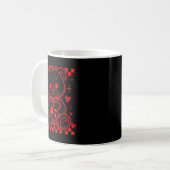 Mug 67 Cute Heart Teddy Bear Valentine's Day Six Seven (Devant gauche)