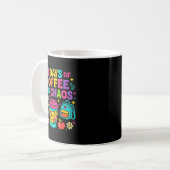 Mug 67 Days Of Coffee And Chaos Funny Quote  (Devant gauche)