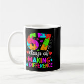 Mug 67 Days Of Making A Difference Funny Teacher Stude (Gauche)