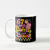 Mug 67 Days Of School Coffee Lover 67th Day Of School (Gauche)