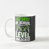 Mug 67 Days Of School Level Unlocked 67 Meme Gamer  (Gauche)