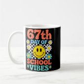 Mug 67 Days Of School Meme 100th Day Of School Vibes S (Gauche)
