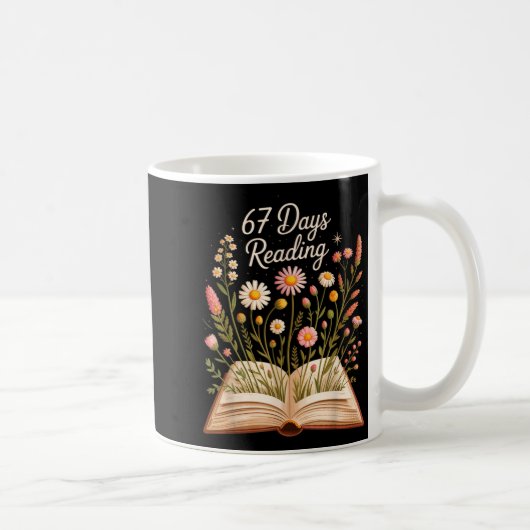 Mug 67 Days Of School Reading Books Teacher 67th Day O (Droite)