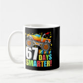 Mug 67 Days Of School Smarter Funny Six Seven Monster  (Gauche)