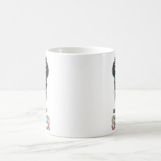 Mug 67 Days Of Smarter Messy Bun Six Seven 67th Day Of (Centre)