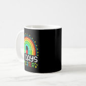 Mug 67 Days Smarter School Rainbow Teacher Days Smarte (Devant gauche)