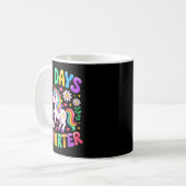 Mug 67 Days Smarter Unicorn Rainbow 67th Day Of School (Devant gauche)
