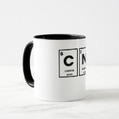 Mug 67 Élément de table périodique Chimie Mème mason (Devant gauche)