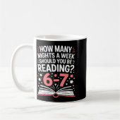 Mug 67 Enseignant Combien de Soirs par Semaine Devriez (Gauche)