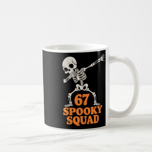 Mug 67 Équipe Squelette Halloween Squelette (Droite)