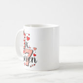 Mug 67 Funny Love Hearts Six Seven Meme Saint-Valentin (Devant gauche)