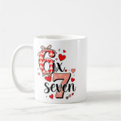 Mug 67 Funny Love Hearts Six Seven Meme Saint-Valentin (Gauche)