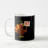 Mug 67 Funny Thanksgiving Turkey Meme Six Seven 6 7 Gi (Gauche)