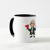 Mug 67 George Washington 7-6 Six Sept Mème 67 (Devant gauche)