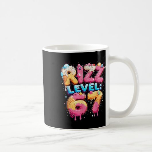 Mug 67 Glace Dégoulinante Mème Cool Six Sept Gen Alpha (Droite)