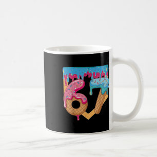 Mug 67 Glace Dégoulinante Mème Six Sept Argot Gen Alph