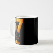 Mug 67 Gold Drip Six Seven Mème Drôle (Devant gauche)