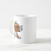 Mug 67 Halloween Citrouille Funny Brainrot mème enfant (Devant gauche)