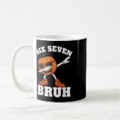 Mug 67 Halloween Drôle Six Sept Bruh Meme Brainrot Pu (Gauche)
