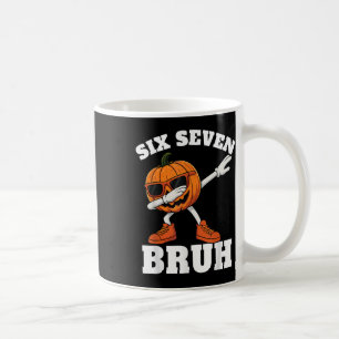 Mug 67 Halloween Drôle Six Sept Bruh Meme Brainrot Pu