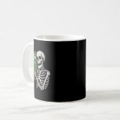 Mug 67 Halloween Math Drôle Six Sept Meme Brainrot Crâ (Devant gauche)