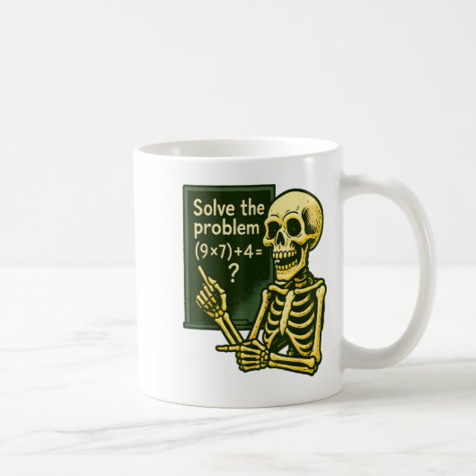 Mug 67 Halloween Math Funny Six Sept Mème Brainrot Sk (Droite)